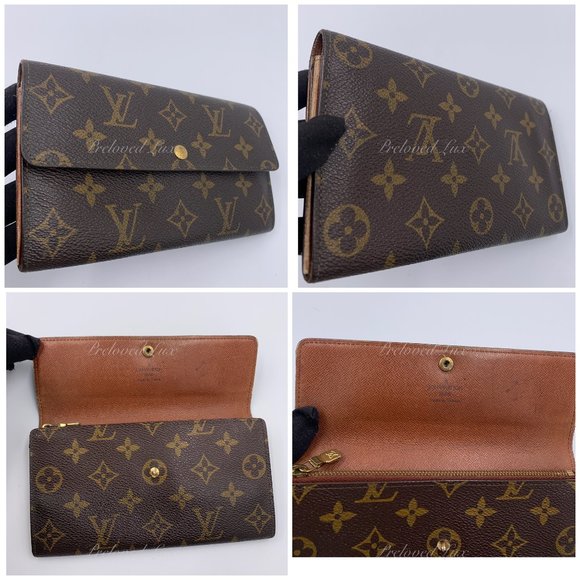 Authentic Louis Vuitton Monogram Long Wallet - Picture 6 of 9